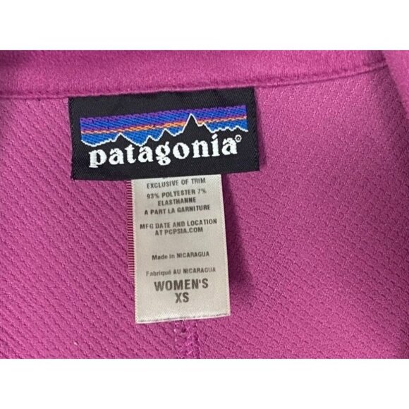 Patagonia Womens Mauve Soft Shell Jacket Full Zip Polartec Pink Size XS - Picture 5 of 8